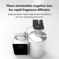 Diffuseur de parfum de CVC d'hôtel commercial à grande échelle Diffuseur de parfum d'huile essentielle d'air d'arôme en métal contrôlé par application intelligente électrique