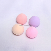 Éponge à maquillage Gambur double usage, mini houppette en forme de goutte d'eau, sans latex, forme de gourde, biseautée, petite et spéciale, 20x30mm