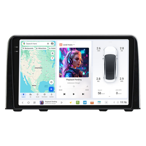 DUDUAUTO Smart Android Tout en Un Auto Autoradio Lecteur Vidéo pour Honda CRV CR-V 5 RT <span class=keywords><strong>RW</strong></span> 2016-2018 - Product Image 1