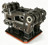 Boîtier de traction pour engins de construction de grande taille, fabrication sur mesure, boîtier pour équipement lourd, pièces usinées CNC