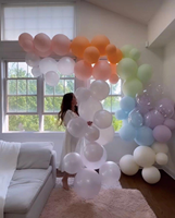 Ballons décoratifs gonflables en PVC pour mariage et fête