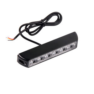 Feux de <span class=keywords><strong>voiture</strong></span> LED-06D 12-24V, feux clignotants LED, barres lumineuses pour pare-brise, feux de détresse brillants, montage sur support, feux stroboscopiques avec patins et vis pour <span class=keywords><strong>voiture</strong></span> tout-terrain - Product Image 1