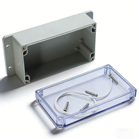 Boîtier de distribution électrique étanche et anti-poussière en plastique ABS moulé par injection OEM/ODM avec trous personnalisés