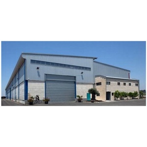 Thiết kế hiện đại prefab Kết Cấu Thép hội thảo ánh sáng kim loại không gian khung thương mại Nhà máy-kho đúc sẵn thương mại - Product Image 2