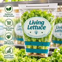 Sacs en CPP perforés de qualité alimentaire supérieure pour les acheteurs en gros de produits alimentaires et horticoles
