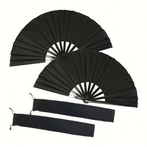 Abanico Plegable de Bambú Tallado, Ecológico y Económico 2023, Personalizado, Tradicional, de Plástico, para Publicidad y Promoción - Product Image 1