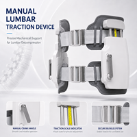 Appareil de décompression vertébrale professionnel Boan, équipement de traction lombaire compact et pliable pour usage clinique