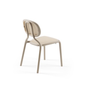 Silla de Comedor Apilable de Plástico Contemporánea Tilia para Gimnasio, Taller, Hogar y Bar - Product Image 2