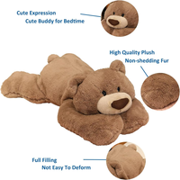 Peluche Lestée Personnalisée Anti-Anxiété Parfumée à la Lavande et Chauffable, Jouet en Peluche Lesté sur Mesure