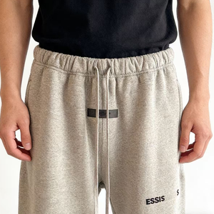 Pantalones Deportivos <span class=keywords><strong>Fear</strong></span> Pants de OEM, Personalizados, de Alta Calidad, de Algodón Grueso, Estilo Urbano Holgado para Hombre, con Cordón Ajustable - Product Image 2