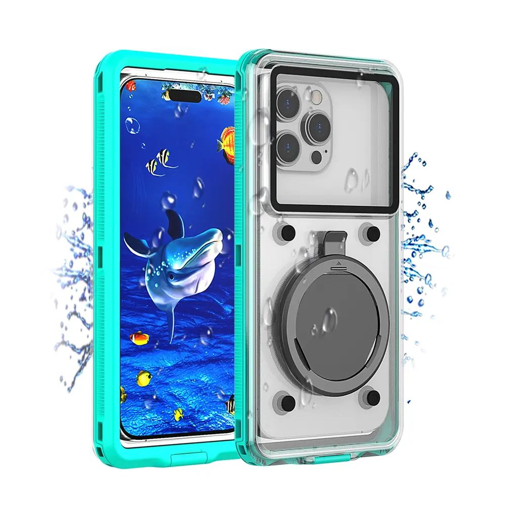 OEM Waterproof Swimming Case Universal for iPhone 15 14 13 12 Full Cover Underwater Cell Phone Case