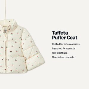<span class=keywords><strong>Veste</strong></span> à col montant en taffetas imprimé pour bébés et petites filles, collection automne - Product Image 2
