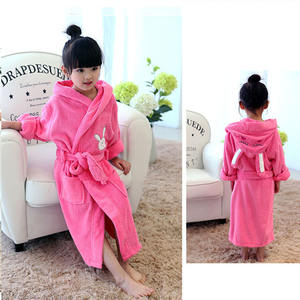 <span class=keywords><strong>Peignoir</strong></span> 100% coton avec logo brodé, robe avec capuche <span class=keywords><strong>de</strong></span> dessin animé, <span class=keywords><strong>peignoir</strong></span> uni, peignoirs - Product Image 2