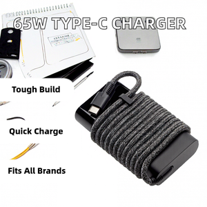 Chargeur rapide <span class=keywords><strong>HP</strong></span> Type C 65W pour les ordinateurs portables <span class=keywords><strong>HP</strong></span> nouvelle génération 2023 - Product Image 2