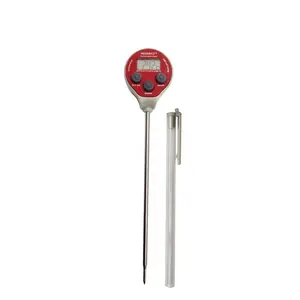 Bon Tool Small Plastic Min-Max Mercury Free Thermometer - Silver, Dual  Scale Celsius & Fahrenheit, High & Low Readings