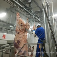 Scie à démembrer les carcasses de bétail, machine d'abattage pour abattoir, équipement de transformation de la viande pour ligne d'abattage