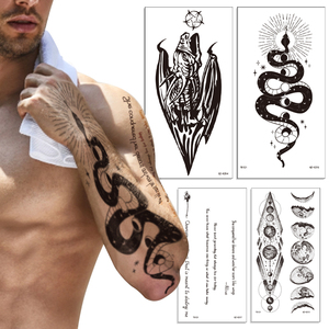 Adesivi per <span class=keywords><strong>Tatuaggi</strong></span> Temporanei <span class=keywords><strong>Personalizzati</strong></span> per Corpo e Braccia - Ecologici, Non Tossici, Durata 14 Giorni, <span class=keywords><strong>Stampa</strong></span> Logo Personalizzata - Product Image 1