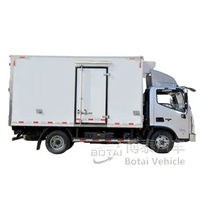 Foton Brand Single Box Cargo Transport Truck Refrigerated Truck Hot Selling