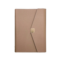 Vente en gros Carnets d'agenda en cuir PU avec classeur A5 Carnet à feuilles mobiles personnalisable avec pochettes Planificateur en cuir personnalisé imprimé