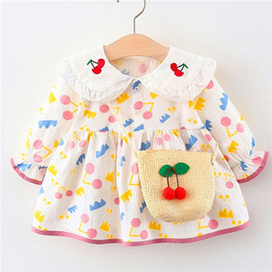 Vestido Rosa para Niñas Pequeñas de 2 Años, Vestido con Diseño Informal, Pedidos al por Mayor para Oportunidades de Distribución - Product Image 3