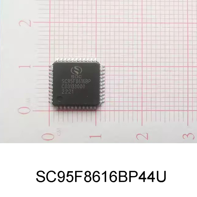 SOC SC95F8616BP44R High-Performance Touch-Sensing MCU Chip Integrated Circuit IC