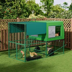 Plastik Tavuk Kümesi - Dayanıklı, Çevre Dostu, Her Mevsim İçin Lüks Tasarım - Product Image 1