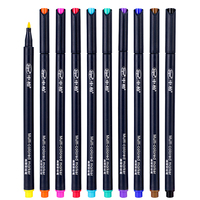 Ensemble de crayons et de stylos à encre d'artiste de croquis faciles professionnels pour dessin-marqueurs d'art