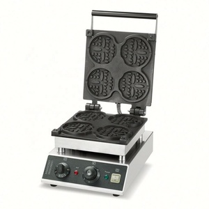 Máquina para hacer gofres redondos de queso, gofres coreanos tipo moneda, a gas o eléctrica - Product Image 1