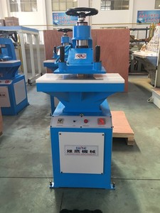 Macchina per la Lavorazione di Parti Decorative in Pelle, Tagliatrice Idraulica a Braccio Oscillante 10T - Product Image 2