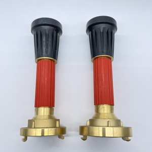 Boquilla de Agua Nebulizada de Corriente Directa de Latón Marino de Tres Secciones de Doble Propósito Hongan, Accesorio para Equipos de Extinción de Incendios - Product Image 5