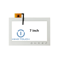 7 Zoll Anti-Fingerabdruck Kapazitives Touchpanel mit Hochhelligkeits-LCD für Digitale Menüs