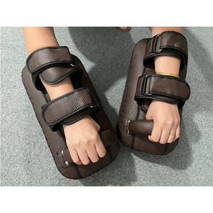 Almohadillas de cuero auténtico para <span class=keywords><strong>entrenamiento</strong></span> de artes marciales, cuero genuino para ganado, boxeo, Muay thai - Product Image 3