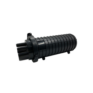Boîtier de raccordement à fibre optique 1 entrée 4 sorties, type dôme thermorétractable, pour épissure de fibre optique 24-144 cœurs - Product Image 2