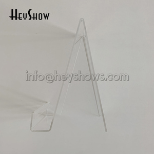 Tùy chỉnh trong suốt Acrylic Tablet hiển thị đứng giá tag chủ và điện thoại đứng tất cả các mặt hàng phẳng hiển thị giá - Product Image 5