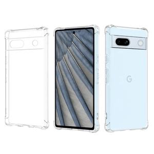 Housse antichoc en TPU souple transparente transparente pour Google <span class=keywords><strong>Pixel</strong></span> 7 pro 7 6 Pro étui de protection - Product Image 1