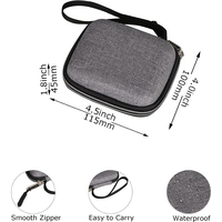 Étui de transport rigide en EVA Étui de rangement de protection en EVA Étui de voyage rigide en EVA pour chargeur Apple MagSafe Duo