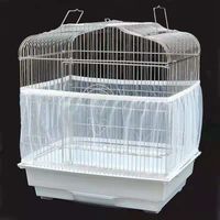 Cage à oiseaux couverture de protection en Nylon maille garde perroquet couvre filet pour Cages à oiseaux