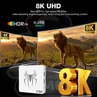 Boîtier TV double système G7, console de jeu, manette double 2.4G, lecteur réseau haute définition 4K