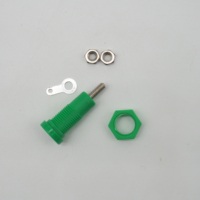 Bornes de connexion banane 3 mm, 5 couleurs, 30A 1000V, à monter sur panneau, pour multimètre, amplificateur de haut-parleur