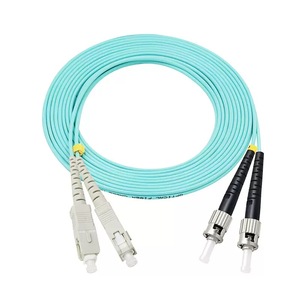 Cáp nối đa chế độ song công 10G tổn hao thấp DENIXI để truyền tín hiệu băng thông cao khoảng cách ngắn OM3 Fiber (50/125μm) LSZH - Product Image 1