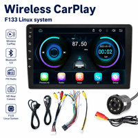 Radio Mobil MP5 9 Inci Grosir, Android Auto Wireless Carplay Din Layar Sentuh, BT Mirror Link, Fm, Usb, Aux, Stereo Multimedia
