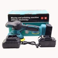 Meuleuse multifonctionnelle compacte à batterie lithium rechargeable 36V, pour le detailing automobile et le polissage des sols
