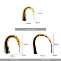 Ensemble haut de gamme de décorations artisanales en verre en forme de dôme, motif pont arc-en-ciel coloré, pour la maison