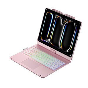 <span class=keywords><strong>Custodia</strong></span> con Tastiera Wireless Smart di Alta Qualità con Touchpad e Retroilluminazione per <span class=keywords><strong>iPad</strong></span> <span class=keywords><strong>Pro</strong></span> <span class=keywords><strong>12.9</strong></span> - Product Image 6