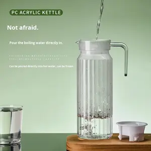 Ordina Direttamente Filtri Ecologici per Infusione di Acqua, Tè e Frutta, Bottiglie in Plastica PC con Coperchio e Beccuccio per Bevande - Product Image 2