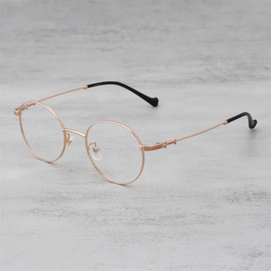 LevelNine 83262 Estilo europeo Hombres <span class=keywords><strong>Gafas</strong></span> circulares <span class=keywords><strong>de</strong></span> metal <span class=keywords><strong>Gafas</strong></span> Monturas ópticas <span class=keywords><strong>Gafas</strong></span> - Product Image 3