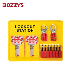 Station de verrouillage et de signalisation en plastique durable, résistante aux produits chimiques et aux basses températures, pour la gestion quotidienne des serrures de porte - Product Image 3