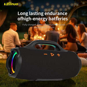 Custodia per Altoparlante a Prezzo di Fabbrica, Borsa per Altoparlante BT 80W 4000mAh BT5.3 con Illuminazione RGB, Bassi Potenti, <span class=keywords><strong>Portatile</strong></span> per Esterni, Audio per Feste - Product Image 3
