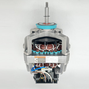 Motor de CA de 120V monofásico con montaje de brida de 130 mm, totalmente encapsulado, para electrodomésticos. - Product Image 1