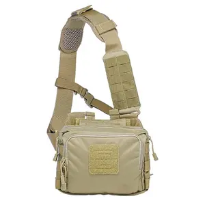 Уличная тактическая сумка-слинг, компактная нагрудная сумка, скрытая сумка через плечо